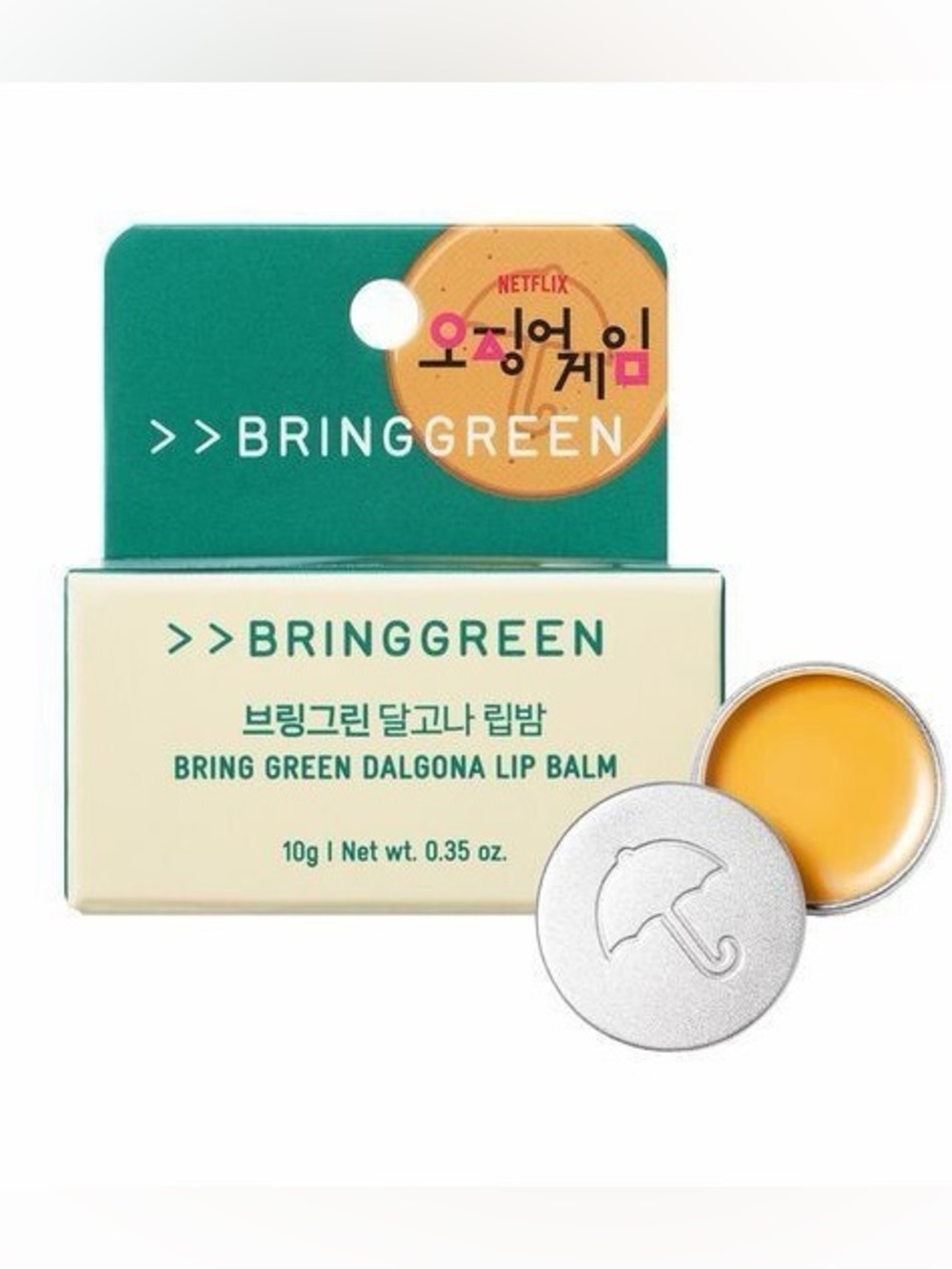 Netflix Squid Games - BRINGGREEN Dalgona Lip Balm